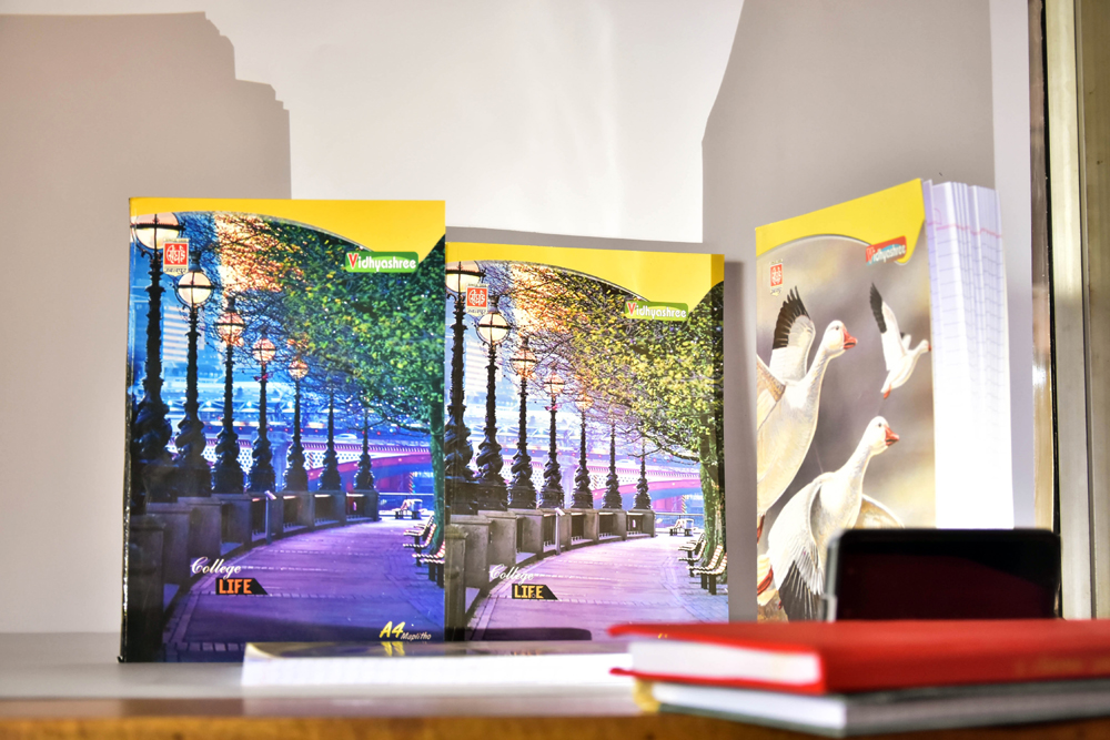 vidhyashree A4 notebook